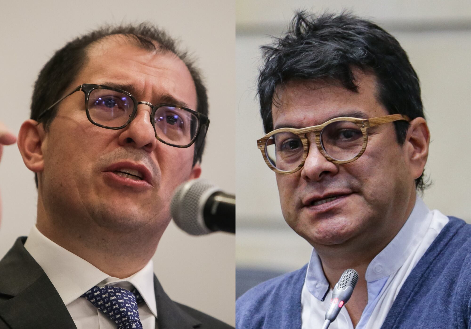 Francisco Barbosa y Danilo Rueda | Fotos: Colprensa