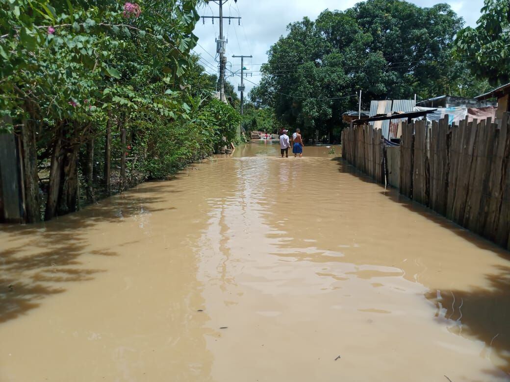 Córdoba se aproxima a los 20.000 damnificados por las inundaciones. Foto: cortesía Defensa Civil (referencia).