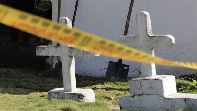 Una comisión de la Fiscalía y el Ejército fue enviada a la zona para realizar los actos urgentes . Foto: Colprensa