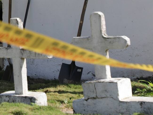 Una comisión de la Fiscalía y el Ejército fue enviada a la zona para realizar los actos urgentes . Foto: Colprensa