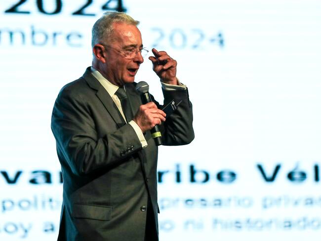 El expresidente de Colombia Álvaro Uribe. EFE/ José Jácome
