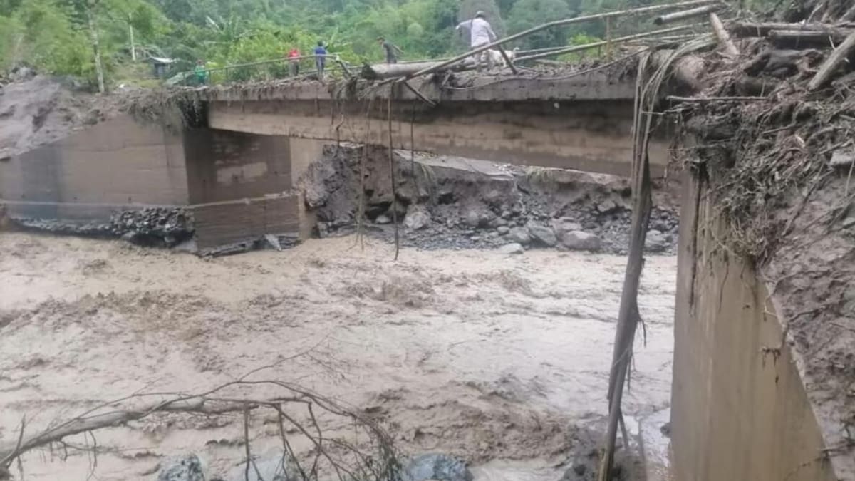Aumenta a 3.000 la cifra de afectados por avalancha en Mistrató, Risaralda