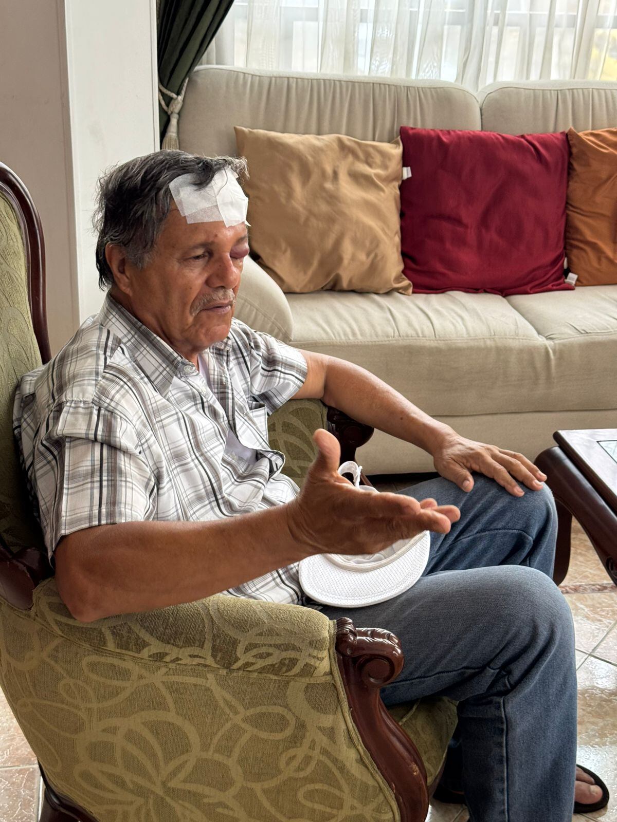 La Secretaría de Movilidad entregará las pruebas a la Fiscalía para que el agresor sea identificado y judicializado. Foto: Hugo Romero (Proporcionada por Erika Rebolledo)