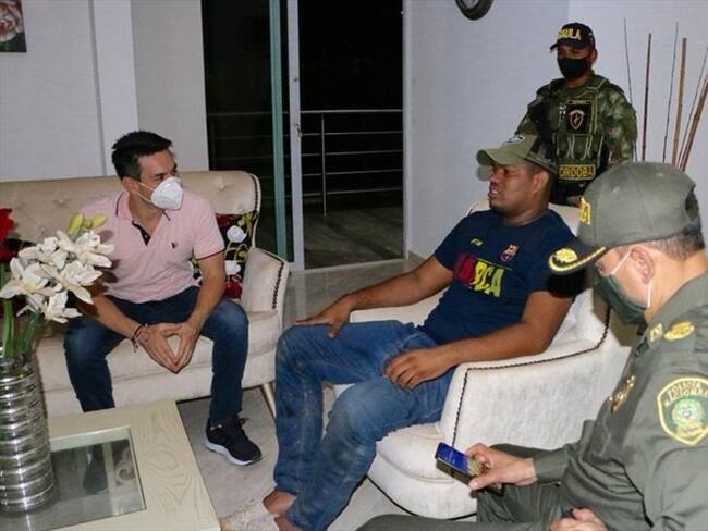 Liberan a abogado que había sido secuestrado en zona rural de Montería. Foto: Prensa Alcaldía Montería