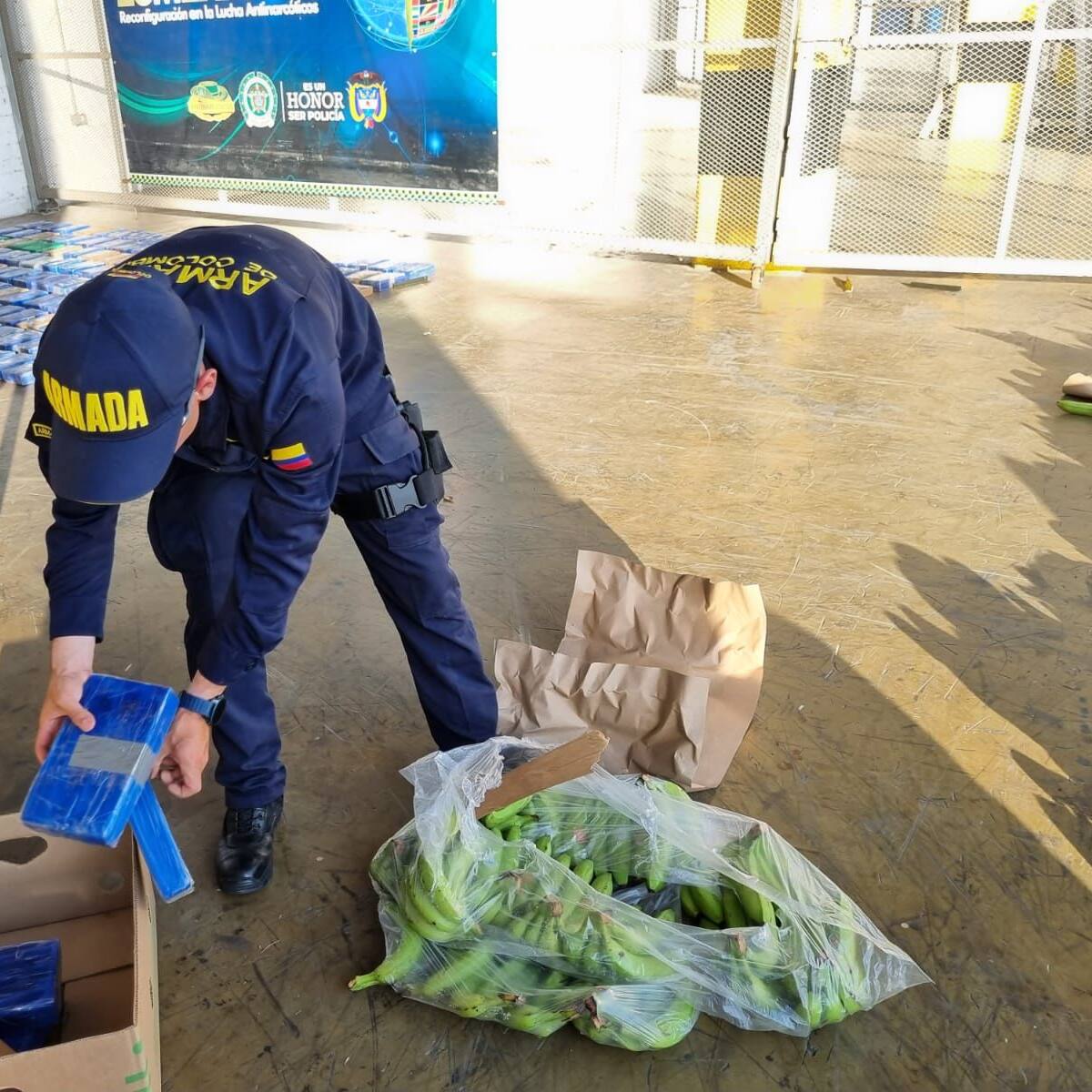 ‘Narcoplátanos’: Armada incautó cargamento de cocaína que iba para Europa