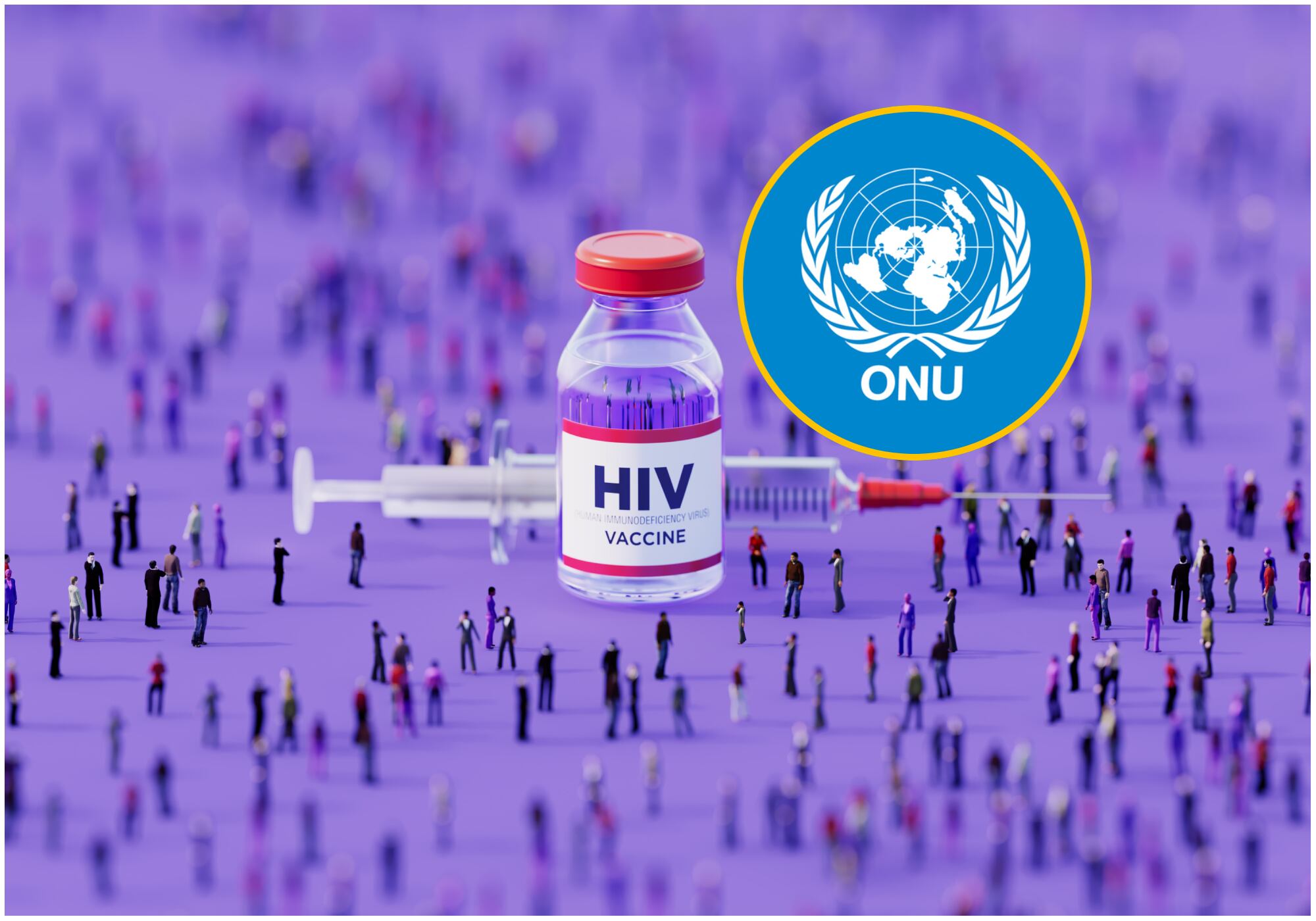 ONU advirtió que cuatro millones de personas podrían morir de sida por recortes de EE.UU. para 2030. Foto: Getty Images.