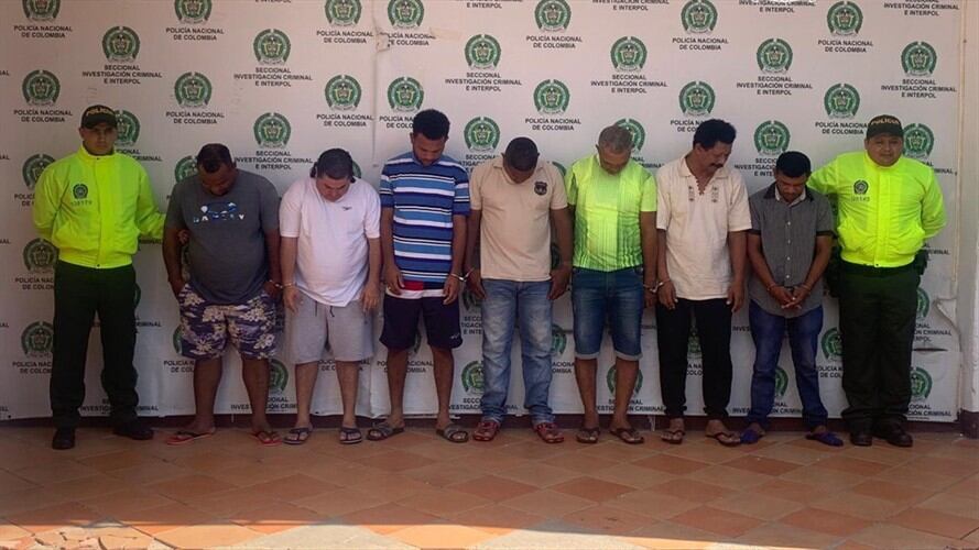 Desarticulada organización criminal que enviaba cocaína a centro y Norteamérica. Foto: Fiscalía General de la Nación