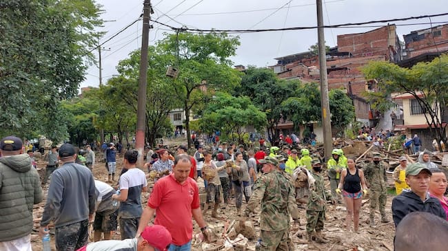 Emergencia en Pereira. Crédito: Daniel Ortiz.