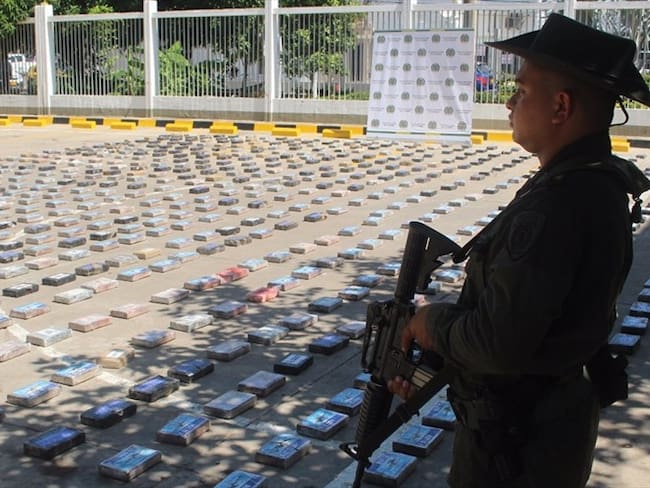 Incautan más de 300 kilos de cocaína en Cartagena. Foto: Cortesía Colprensa