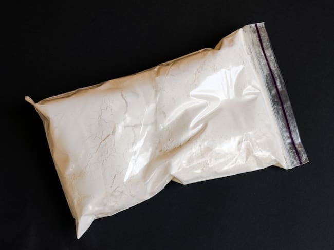 Paquete de cocaína. Foto: Getty Images.