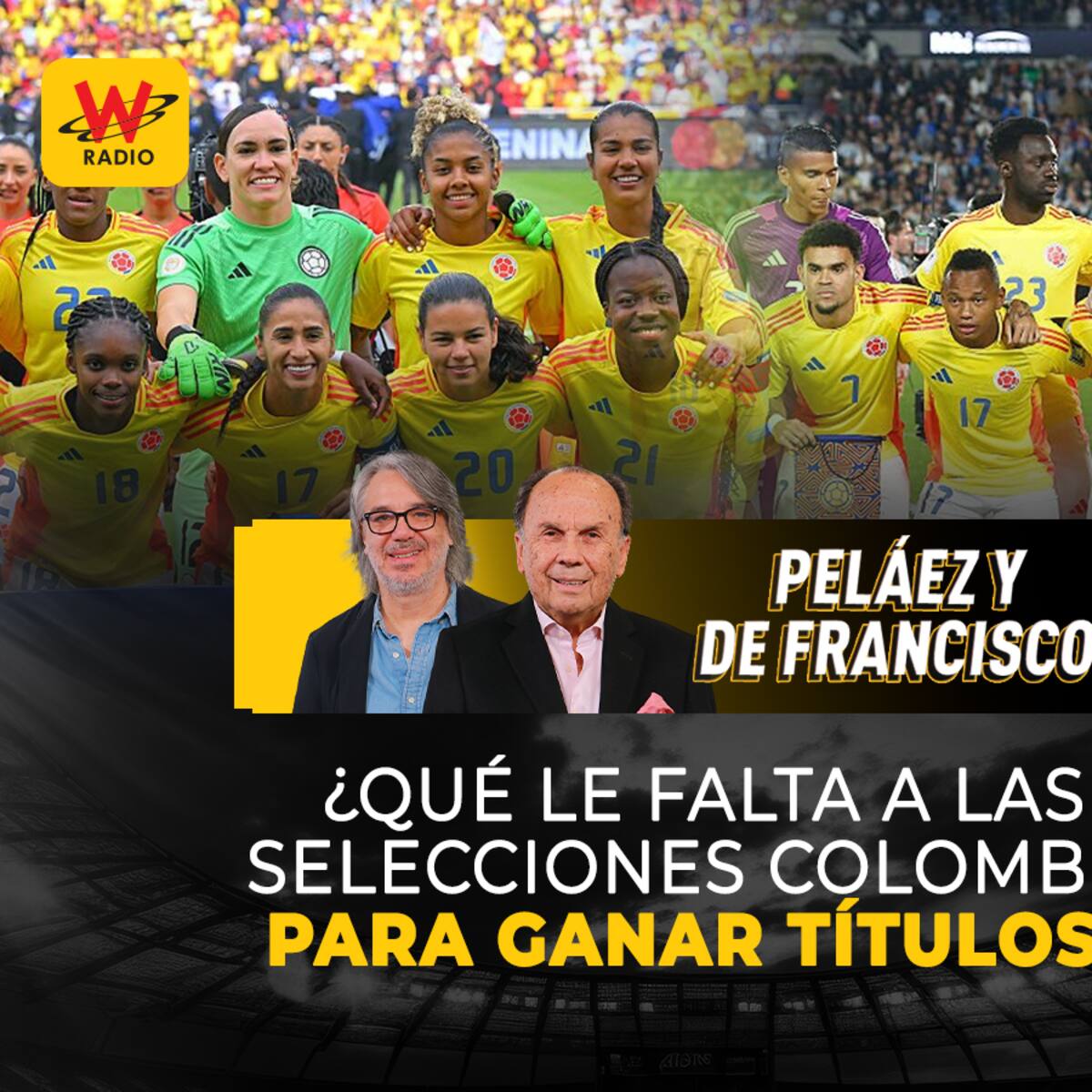 Escuche aquí el audio completo de Peláez y De Francisco de este 04 de agosto de 2025