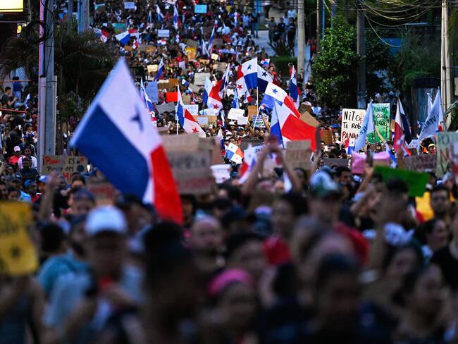 Protestas en Panamá por contrato minero | Foto: GettyImages