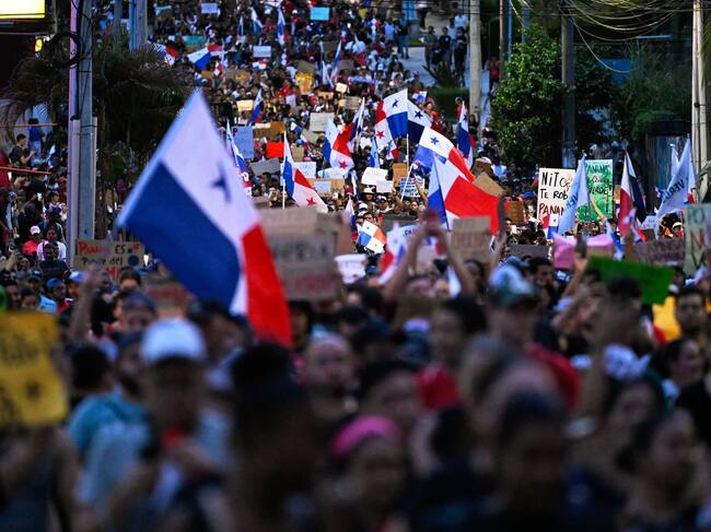 Protestas en Panamá por contrato minero | Foto: GettyImages