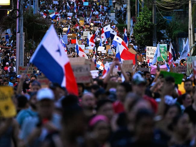 Protestas en Panamá por contrato minero | Foto: GettyImages