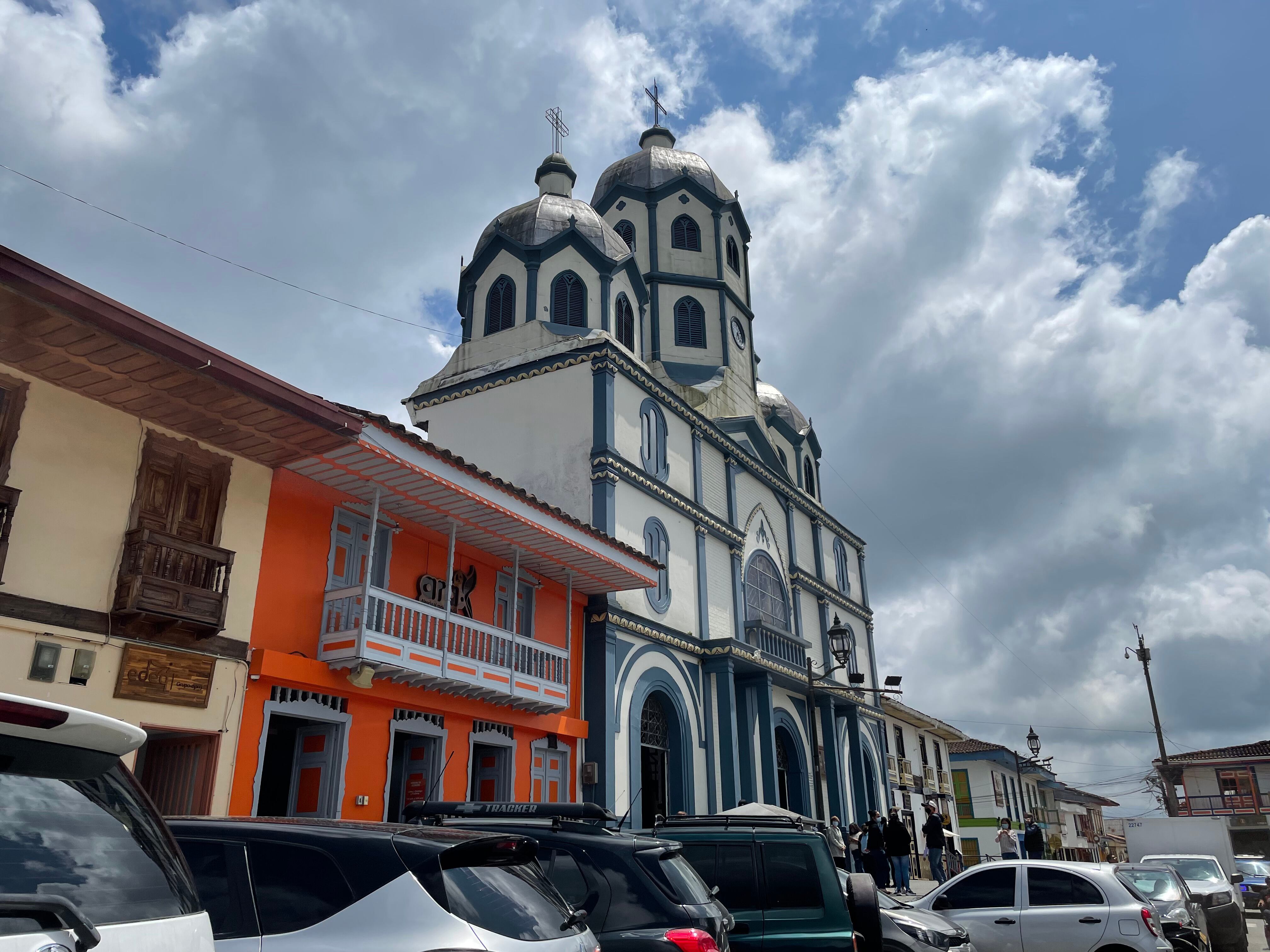 Parroquia María Inmaculada Concepción de Filandia, Quindío. Foto: Zaida Piñeros
