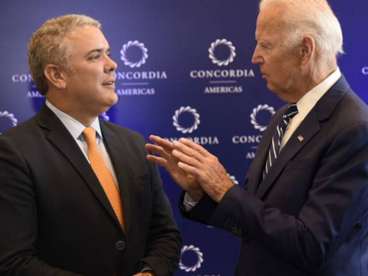 Presidente Duque y Biden se reunirán en medio de la Cumbre Climática