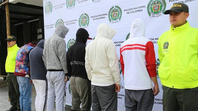 Los investigadores lograron esclarecer varios hechos en los que los denunciantes relatan haber sido víctimas de hurto en sus residencias. Foto: Policía Nacional