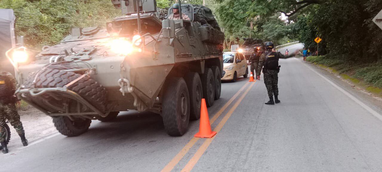 Grupo Gaula en Minca/ Alcaldía de Santa Marta