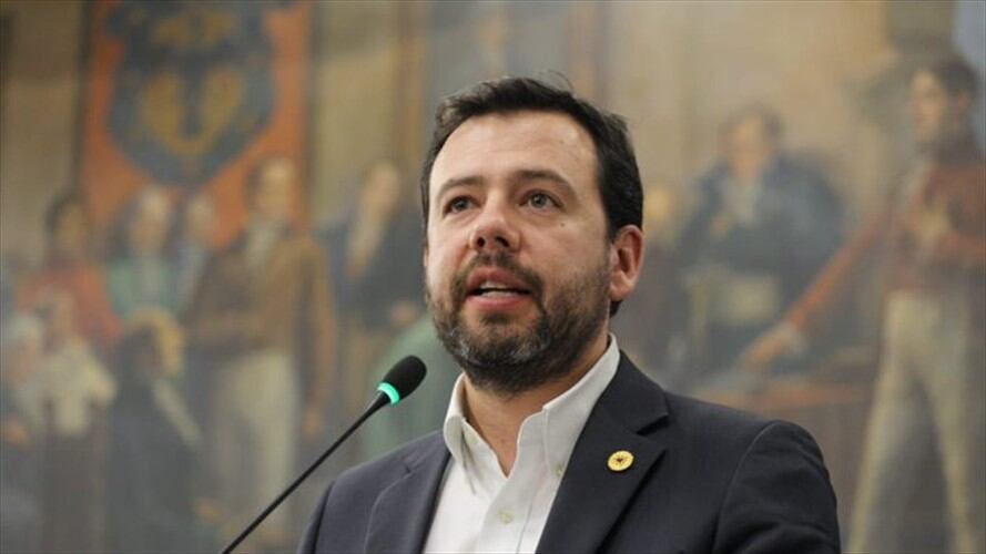 Carlos Fernando Galán. Foto: Twitter / @ConcejoDeBogota