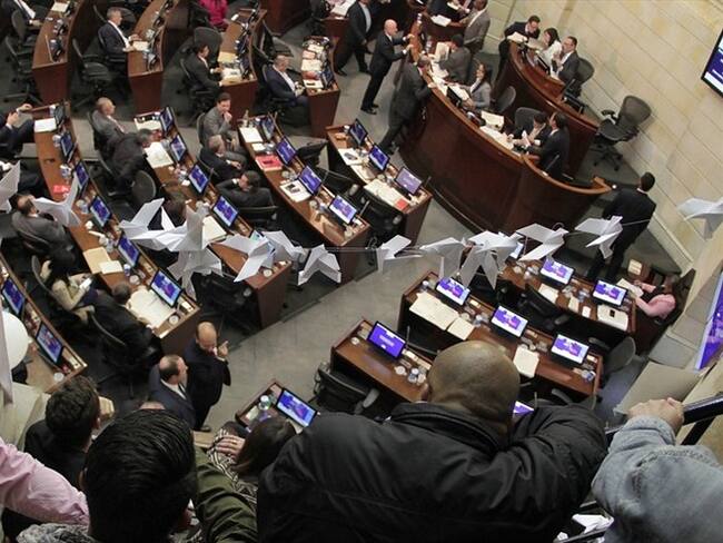 El Senado le dio vía libre a la JEP en su tercer debate con polémicos cambios. Foto: Colprensa