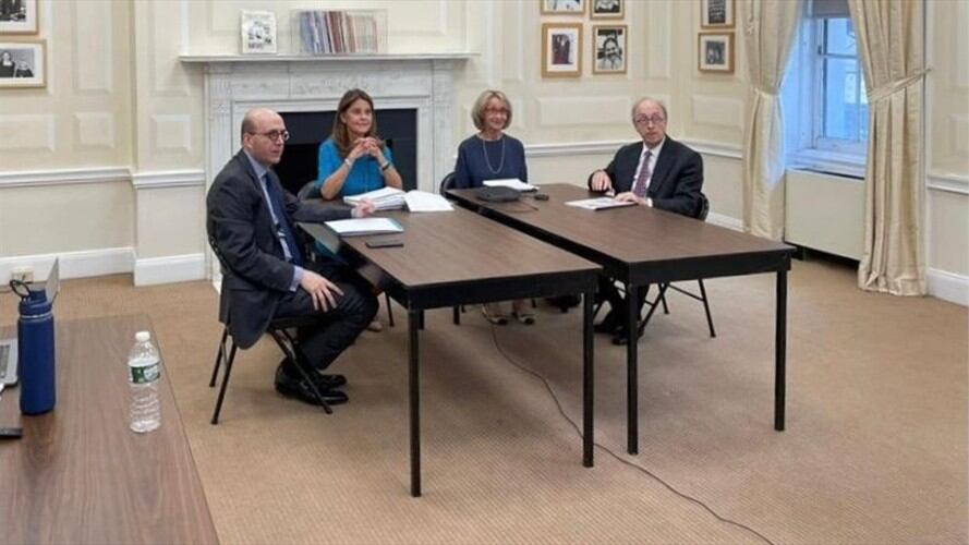 Visita de la vicepresidenta y canciller Marta Lucía Ramírez a Nueva York.. Foto: Vicepresidencia