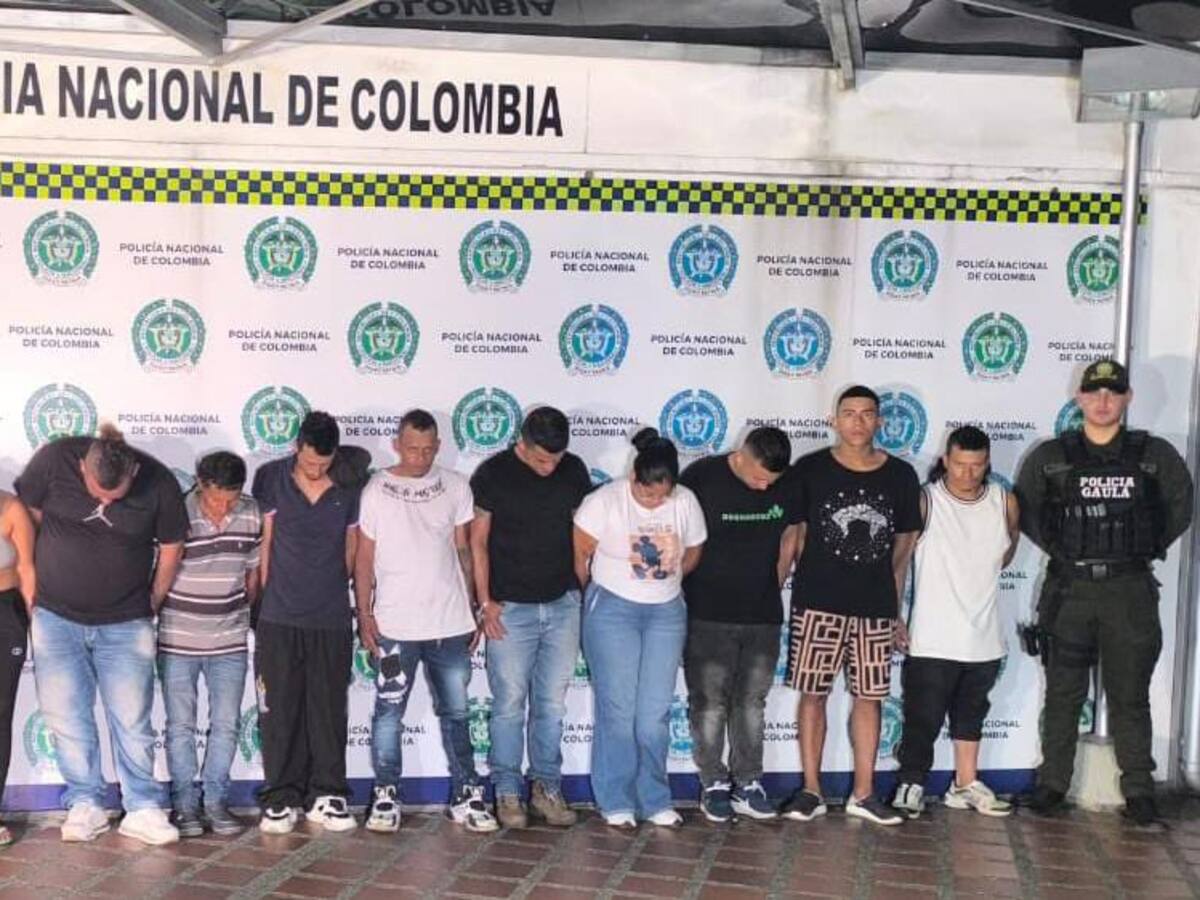 Capturan a 16 integrantes de “La Oficina” en Risaralda, Caldas y norte del Valle del Cauca