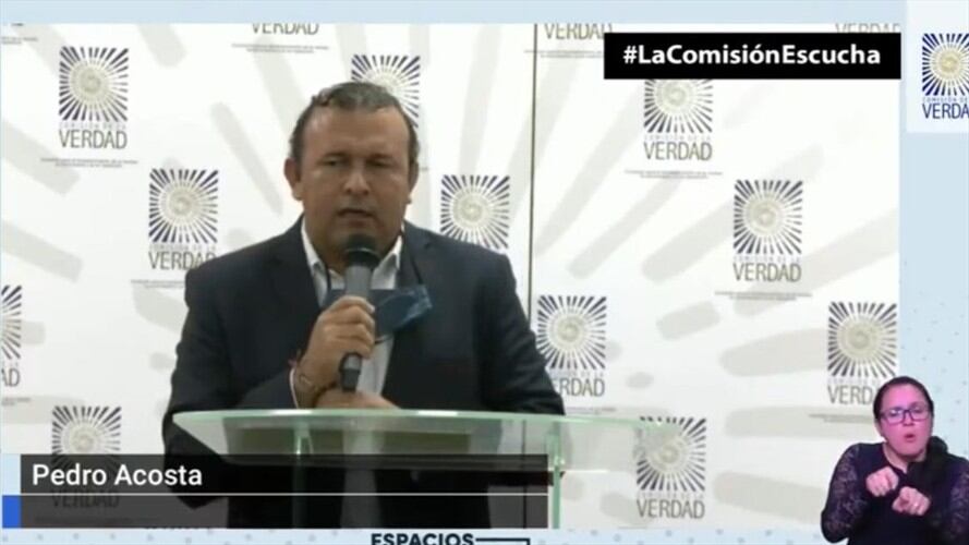 Testimonios en la Comisión de la Verdad. Foto: Cortesía: Rafael Aristizábal