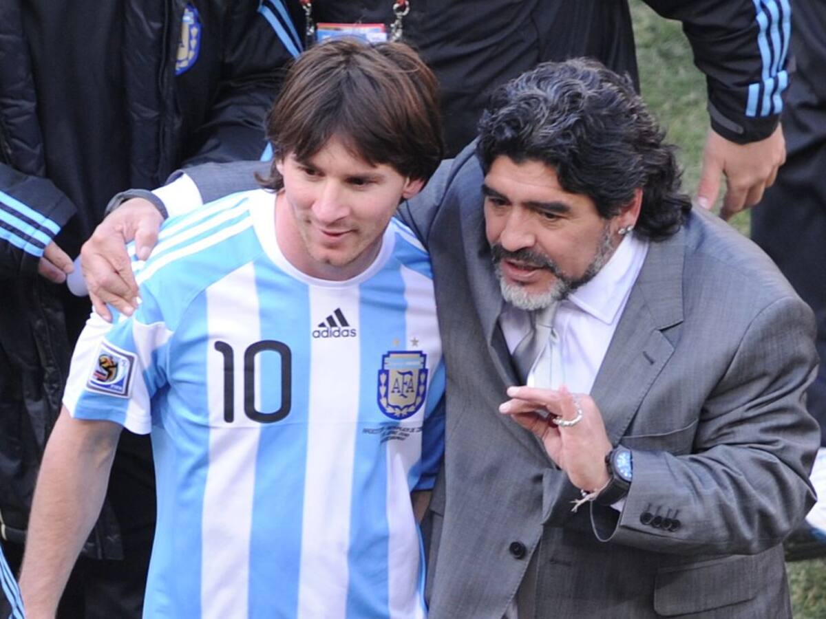 Me hubiese gustado que él me la entregara: Messi sobre Maradona y la Copa del Mundo