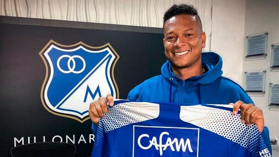 Así fue el primer entrenamiento de Guarín con Millonarios. Foto: Twitter: @MillosFCoficial