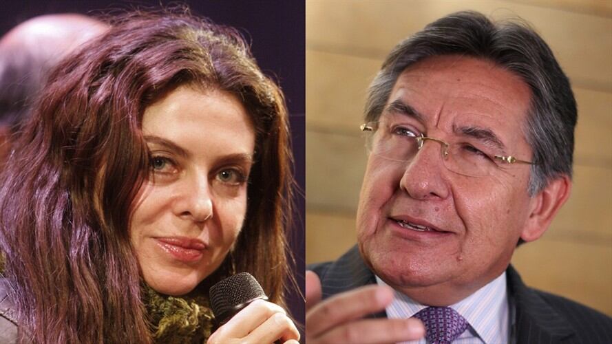 Presentadora y actriz colombiana Margarita Rosa De Francisco y exfiscal Néstor Humberto Martínez. Foto: COLPRENSA / FOTO LUIS EDUARDO NORIEGA / Colprensa - Álvaro Tavera