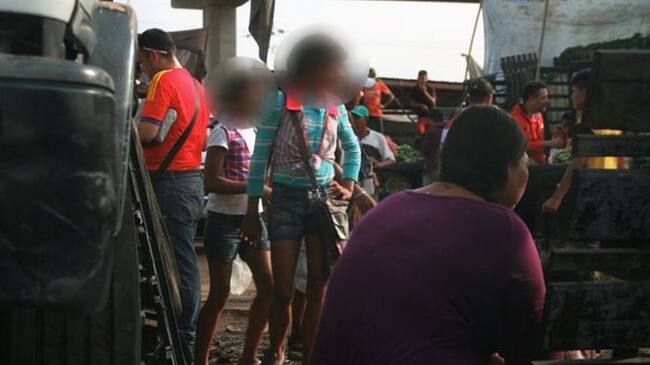 La policía calcula que 20 menores de edad practican la prostitución en el casco central de Maracaibo, al Occidente de Venezuela.. Foto: BBC Mundo