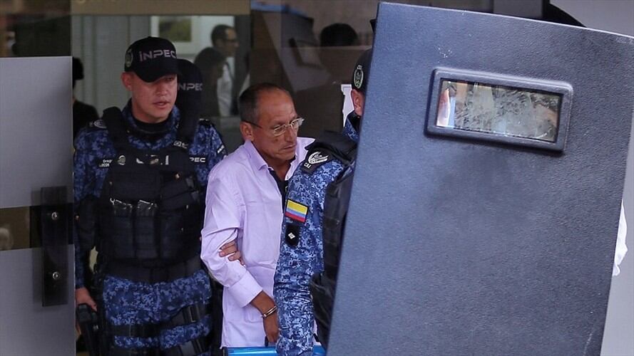 Carlos Enrique Vélez Ramírez, conocido como alias ‘Víctor’, es testigo principal contra Diego Cadena. Foto: Colprensa / CAMILA DÍAZ