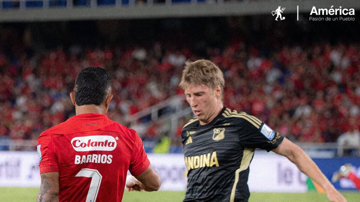 América y Millonarios no se sacaron ventaja en el Pascual Guerrero y empataron 0-0
