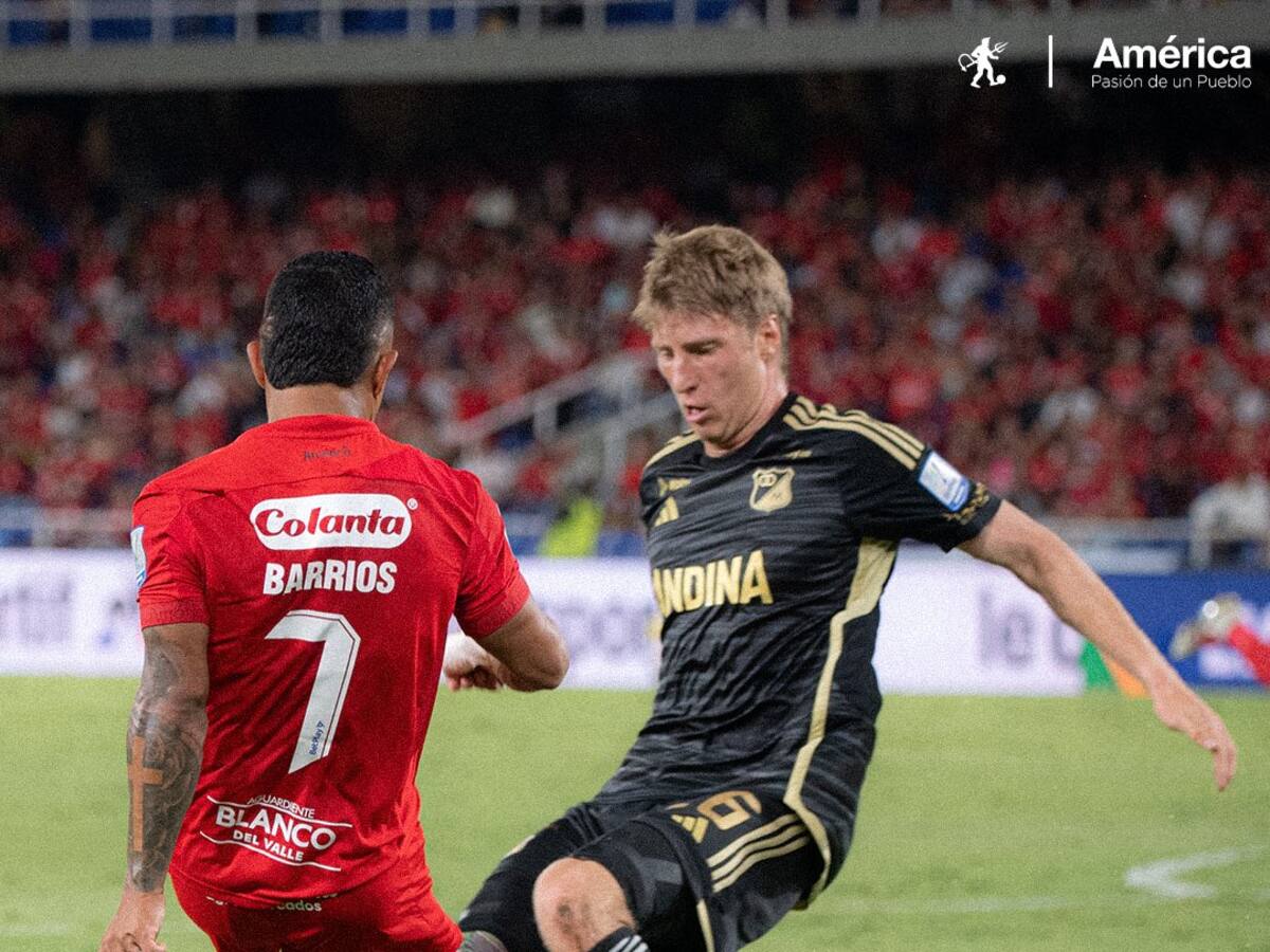 América y Millonarios no se sacaron ventaja en el Pascual Guerrero y empataron 0-0