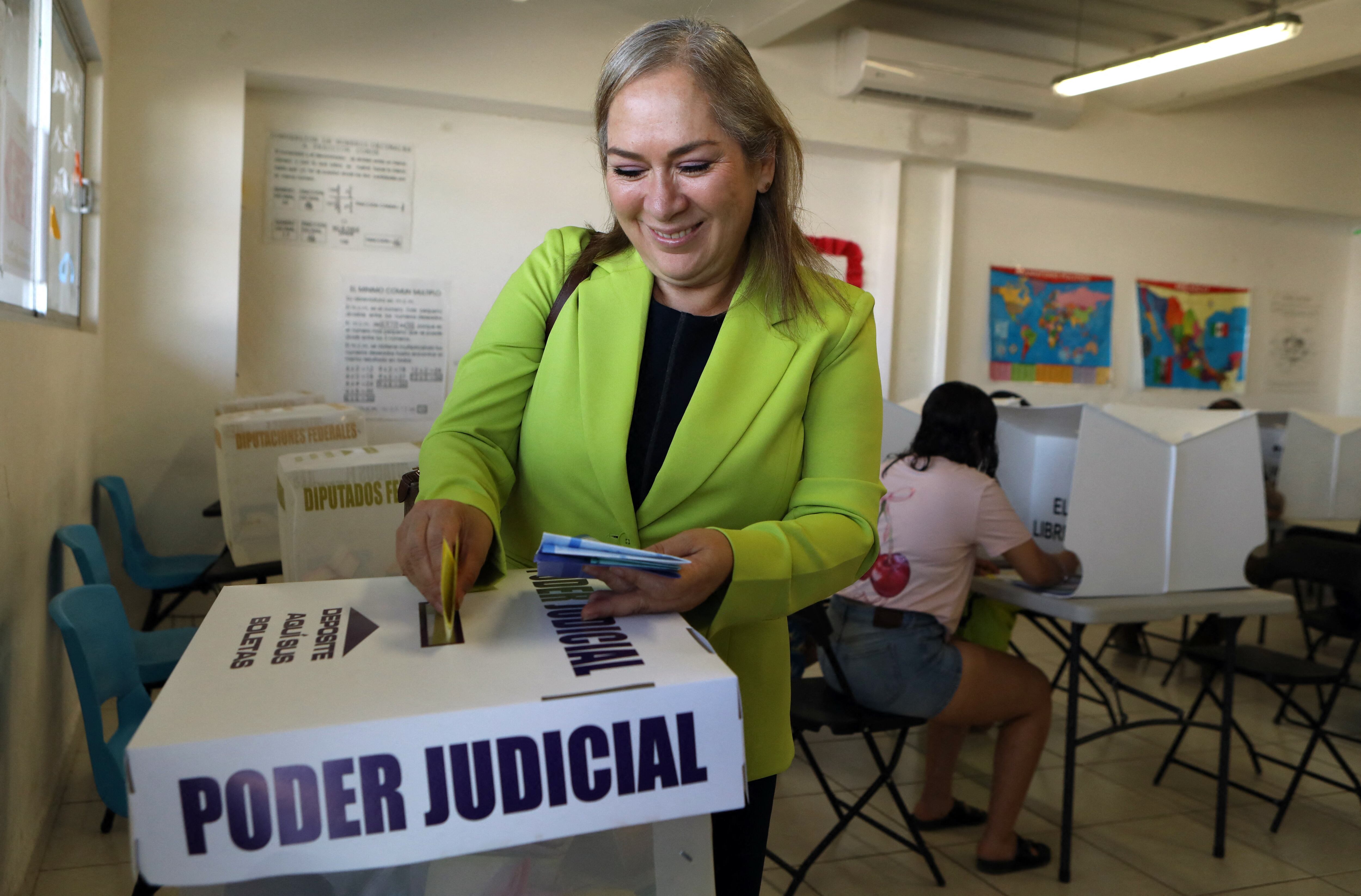 Silvia Rocio Delgado García. Foto: HERIKA MARTINEZ/AFP via Getty Images.