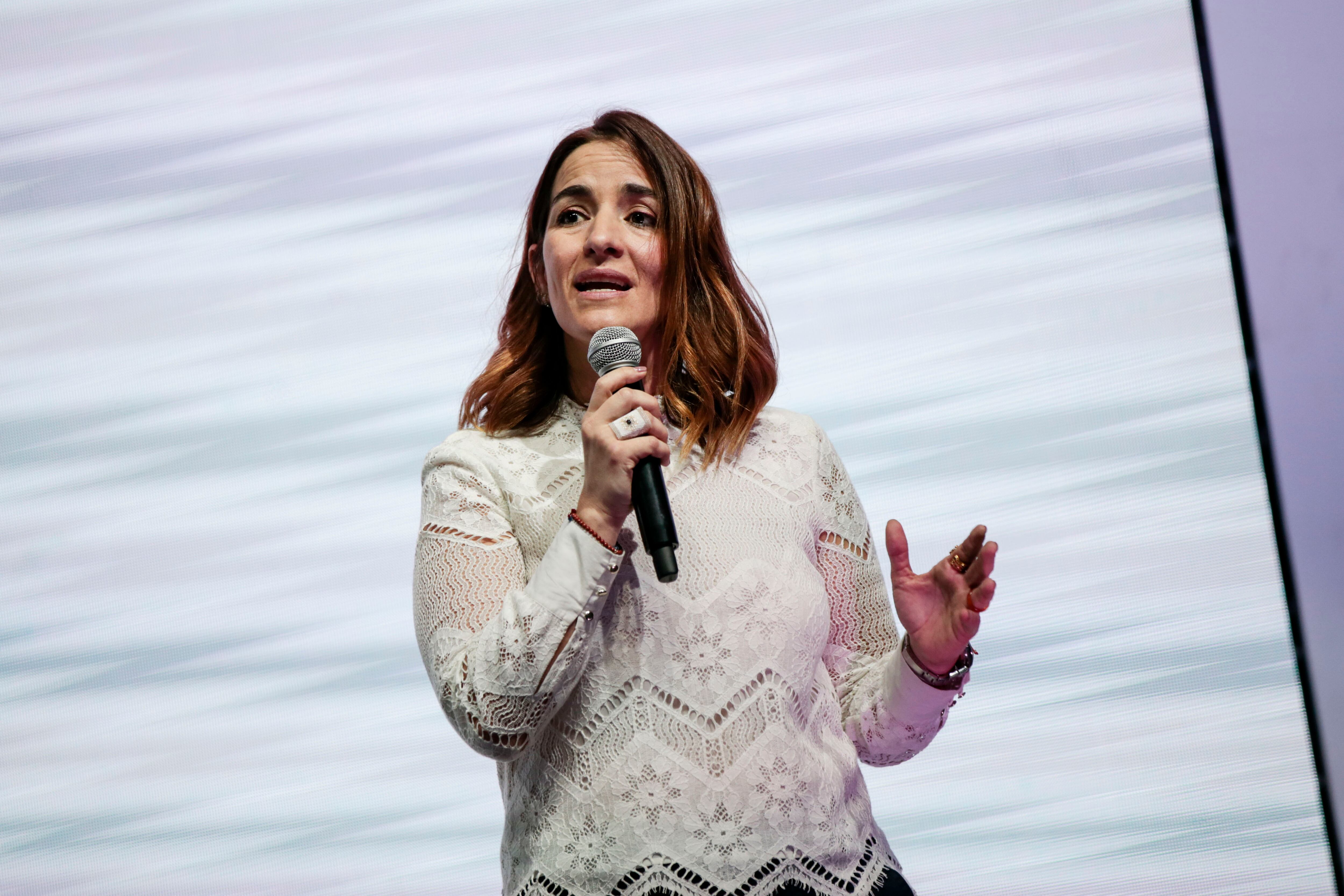 BOGOTÁ. 10 de Mayo de 2022. Lina Arbeláez, Directora General del Instituto Colombiano de Bienestar Familiar (ICBF). (Colprensa - Mariano Vimos)