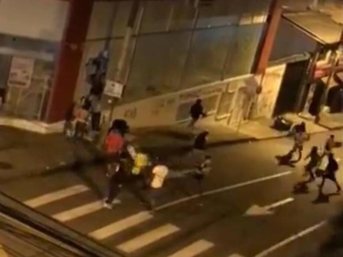 Un muerto y varios heridos se registraron durante actos vandálicos en Pereira