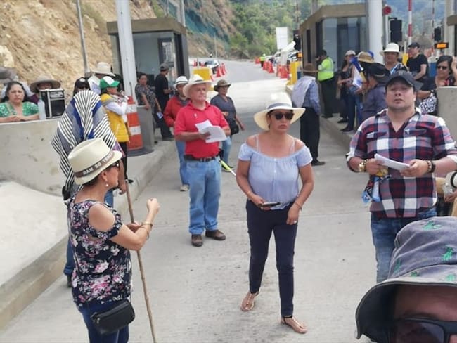 En Guateque se adelantó la reunión en donde también hizo presencia senadores de la República. . Foto: La W