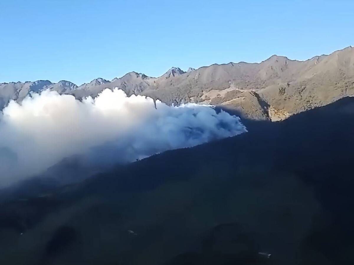 Incendio forestal en Pradera, Valle del Cauca, completa 4 días