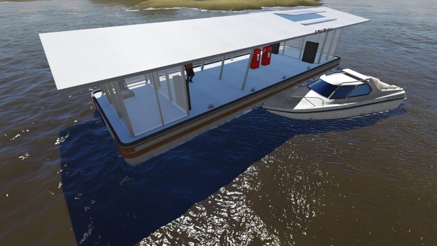 Montería contaría con un innovador sistema de transporte en el río Sinú.Foto:alcaldía Montería.