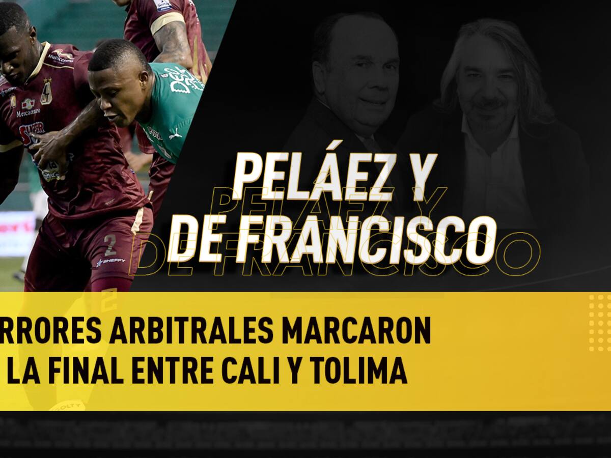 Escuche aquí el audio completo de Peláez y De Francisco de este 20 de diciembre