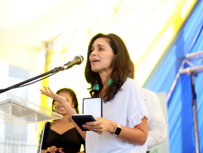 Catalina Ortiz, aspirante a la Alcaldía de Cali. Foto: Twitter oficial Catalina Ortiz.