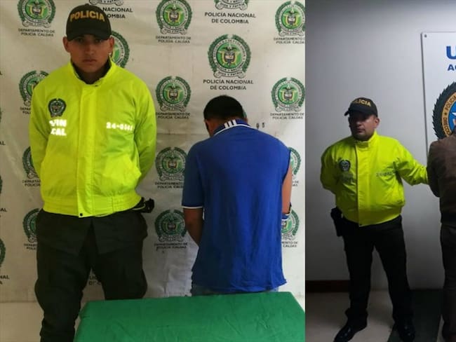 Dos hombres, acusados de presunto abuso sexual a menores de 14 años de edad, fueron capturados por la Policía de Caldas. Foto: Policía Nacional