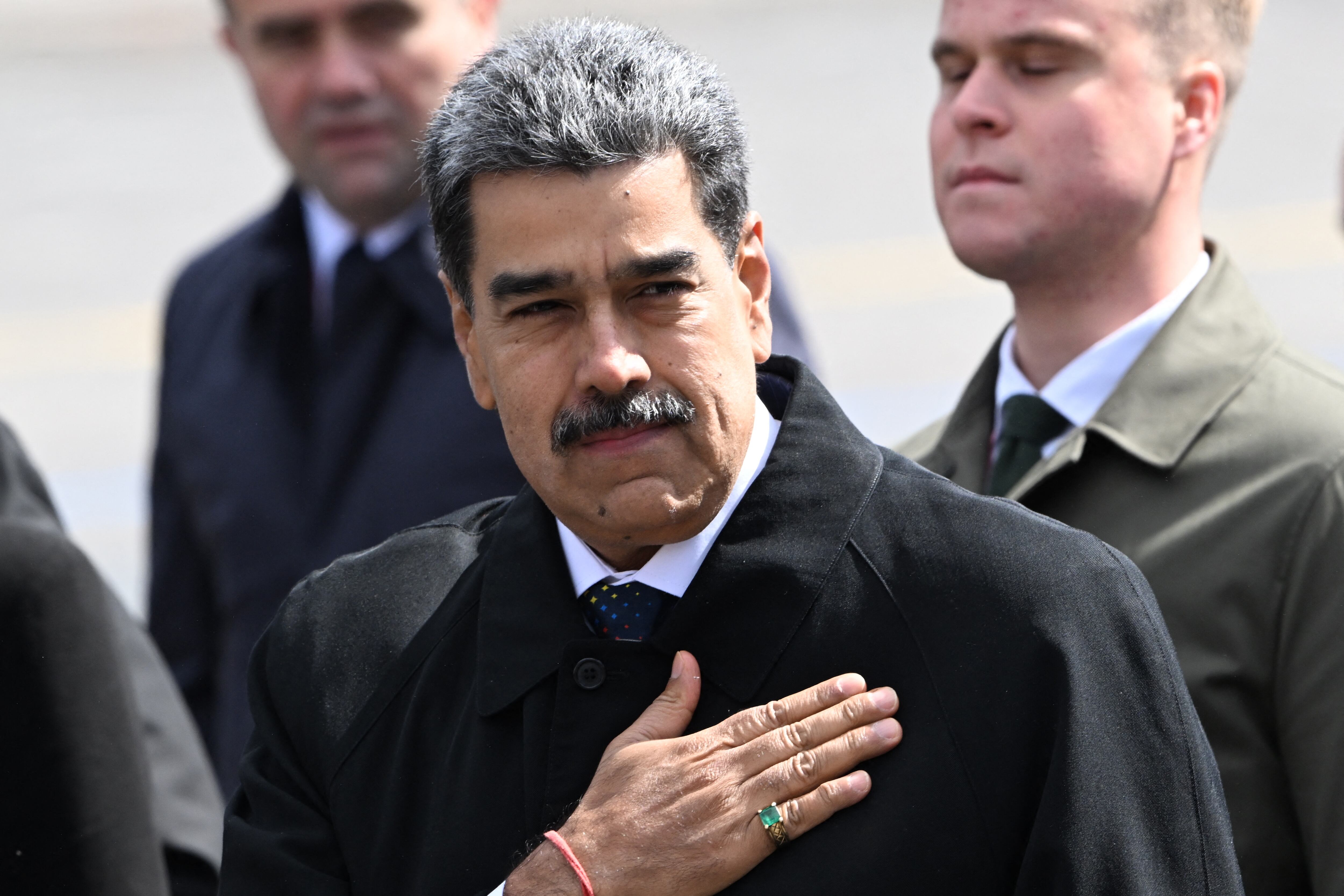 Nicolás Maduro en Moscú, Rusia durante mayo de 2025. FOTO: Kirill KUDRYAVTSEV vía Getty Images