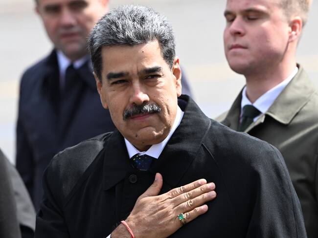 Nicolás Maduro en Moscú, Rusia durante mayo de 2025. FOTO: Kirill KUDRYAVTSEV vía Getty Images