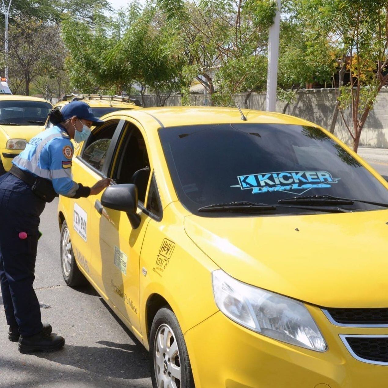 Taxis en Santa Marta / Secretaría de Movilidad