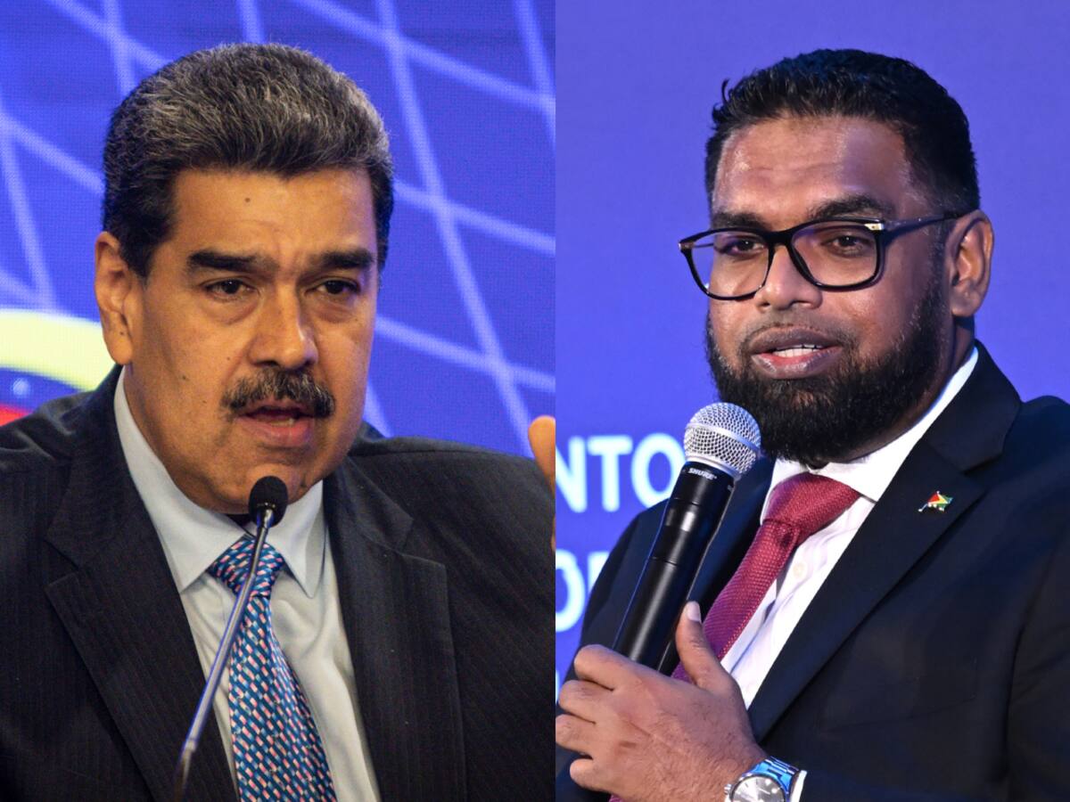 Maduro pidió al presidente de Guyana evitar la “escalada de un conflicto” entre países