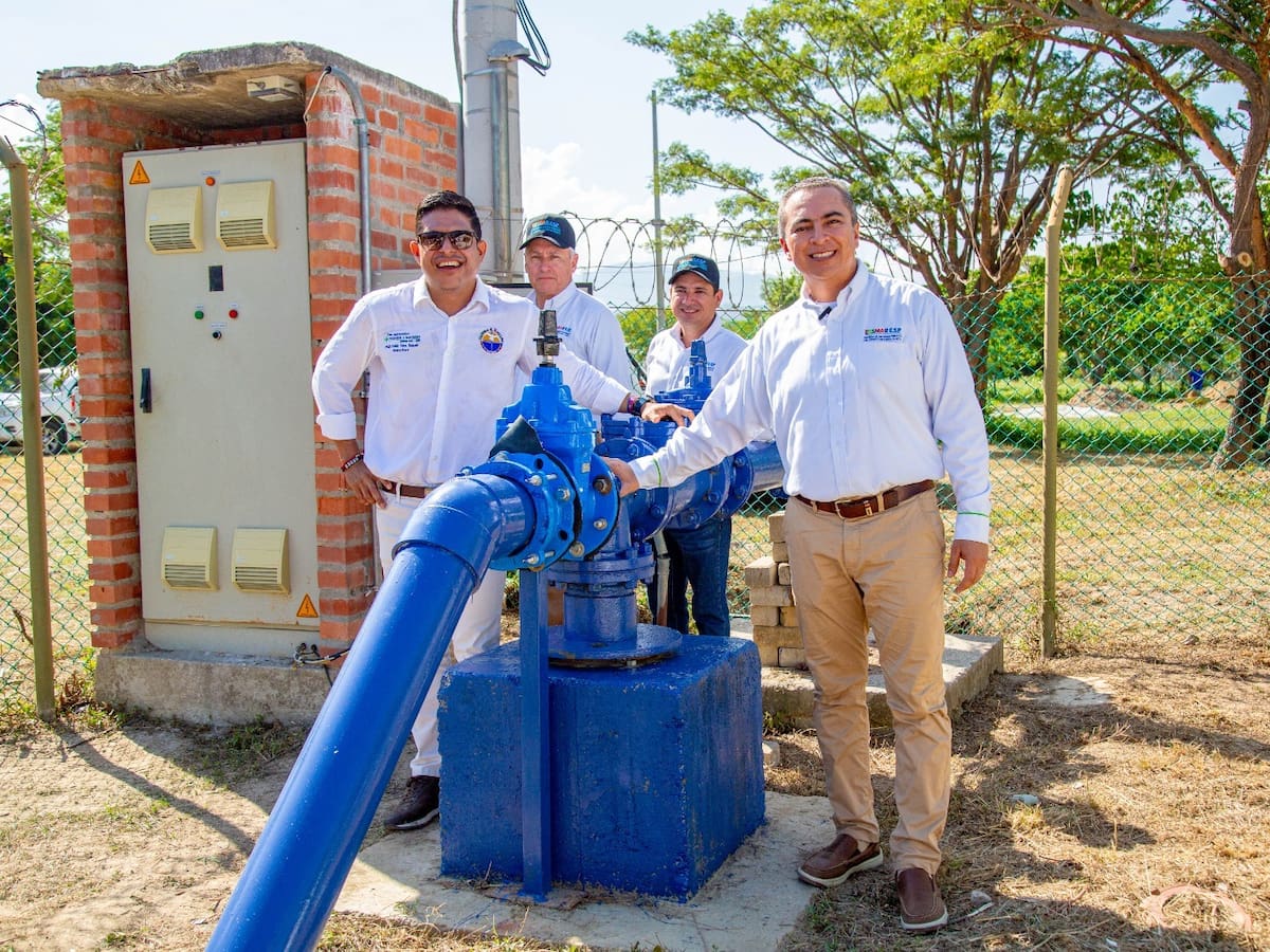 Essmar y Unimagdalena optimizan el servicio de agua potable en 12 barrios de Santa Marta