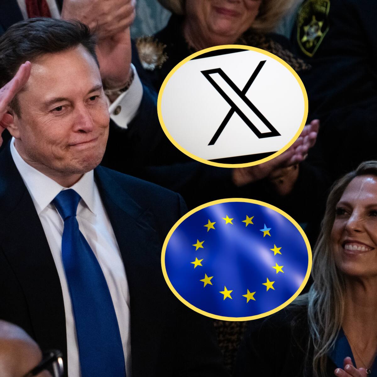 La Unión Europea impuso una multa de 120 millones de euros a X, la red social de Elon Musk