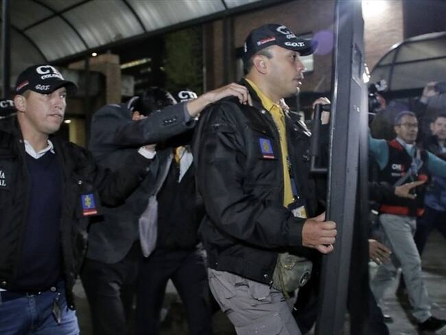 Juan Carlos Madero fue capturado por el escándalo de las “chuzadas” de las que fue víctima el fiscal general de la Nación. Foto: Colprensa